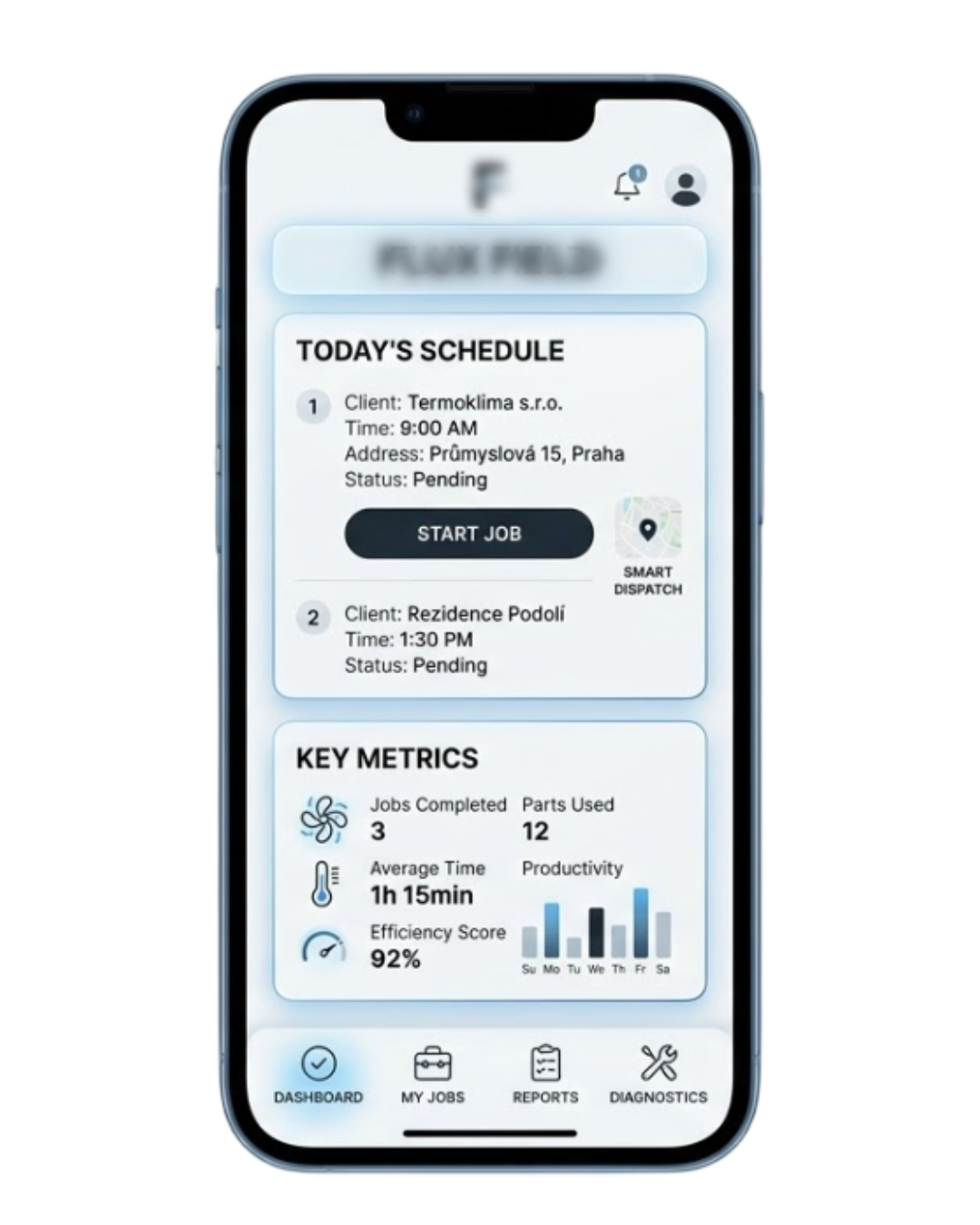 Service & dispatch app